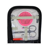 Kit d'outils de couture artisanale haut de gamme en gros, fournitures de bricolage pour la maison, pack complet d'aiguilles et de fils, organisateur de rangement