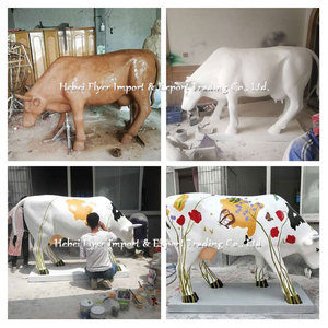 Statua di toro in bronzo <span class=keywords><strong>da</strong></span> <span class=keywords><strong>giardino</strong></span> all'aperto con immagine a grandezza naturale - Product Image 2