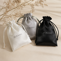 Sac à poussière personnalisé en satin avec cordon de serrage et logo, pochette de luxe pour bijoux, chaussures et cadeaux, pour usage en gros par les marques