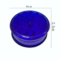 Offre Spéciale – Broyeur à Herbes en Plastique 60mm, 3 Couches, Manuel, pour Tabac – Accessoire Fumeur – Boîte de Rangement