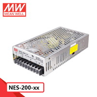 Alimentation à découpage Mean Well NES-200 Series 200W à sortie unique, tensions 3.3V/5V/7.5V/12V/15V/24V/27V/48V