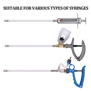 Hochwertige Veterinär-Spritzenverlängerung Kontinuierliche Spritzenverlängerung Kunststoff-Verlängerungsrohr für Tiere Erweitertes Injektionsrohr - Product Image 5