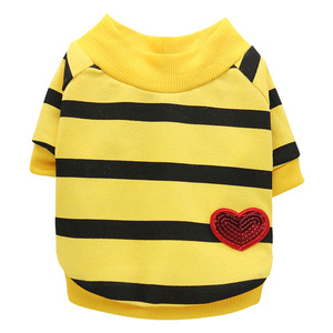 Ropa para perros pequeños para Bulldog francés <span class=keywords><strong>Pug</strong></span> Bichon Puppy-Traje ligero de algodón de verano Tops lindos para mascotas para todas las estaciones - Product Image 4