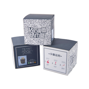 Bán Buôn 5D Sơn Kim Cương Xi Lanh Mô Hộp DIY Điểm Kim Cương Màu Xanh Và Trắng Sứ Mô Hình Đồ Nội Thất Nhà Trang Trí - Product Image 6