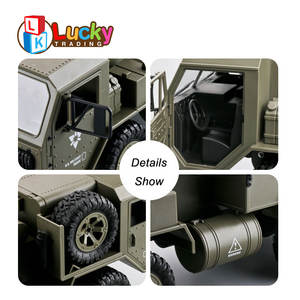 Camión juguetes Wifi <span class=keywords><strong>escala</strong></span> completa 2,4G 6X6 Radio Control modelo militar ejército vehículo 1:12 Coche - Product Image 5