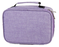 Trousse à crayons de grande capacité en toile colorée, pour fille, garçon, femme, cadeau pour adulte