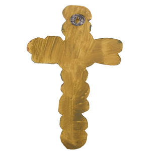 Guijarros decorativos <span class=keywords><strong>de</strong></span> resina <span class=keywords><strong>de</strong></span> 10 pulgadas, Cruz colgante <span class=keywords><strong>de</strong></span> pared con los nombres <span class=keywords><strong>de</strong></span> Jesús - Product Image 4