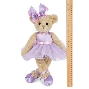 <span class=keywords><strong>Orsacchiotto</strong></span> Ballerino Personalizzato con Logo, Carino <span class=keywords><strong>Orsacchiotto</strong></span> Rosa e <span class=keywords><strong>Viola</strong></span> con Vestito per Regalo di Compleanno per Ragazze, Peluche per Bambini - Product Image 5