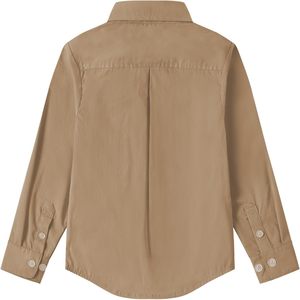 Chemise habillée à manches longues pour garçons, chemise uniforme avec poche poitrine, 9 mois-16 ans - Product Image 5