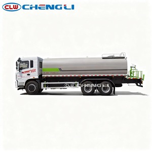 Camion-citerne Dongfeng D3S 6X4 de 22000L pour eau potable, largeur de pulvérisation réglable pour le nettoyage des routes et la distribution d'eau - Product Image 3