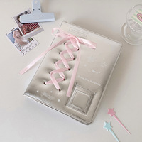 Album de cartes A5 à feuilles mobiles imprimé motif écossais élégant, classeur de cartes photo 4 panneaux 3 pouces, livre de rangement pour collection, cadeau pour fans