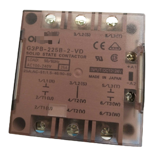 PLC โซลิดสเตตรีเลย์ G3PB-225B-2-VD 12-24VDC 1PC - Product Image 1