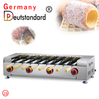 Kommerzielle Gaskamin-Kuchen ofen maschine aus rostfreiem Stahl