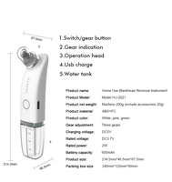 2025 nouveau nettoyant pour les pores du nez du visage outil d'aspiration électrique aspirateur dissolvant de points noirs pour l'acné imperfections boutons supprimer