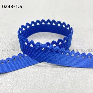 Phong Cách Phổ Biến Thoáng Khí Cạnh Sóng Hình Dạng Polyester Nylon Dệt Kim Ban Nhạc Đàn Hồi Cho Quần Áo Và Đồ Lót - Product Image 1
