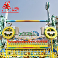 Manèges Top Spin : Équipement d'attraction extérieur pour fêtes foraines et parcs d'attractions, pour sensations extrêmes