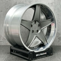 Jantes forgées Bku 2 pièces 5X114.3 pour Ford Mustang S550 Mach S650 Dark Horse Shelby GT350 GT500 20 21 pouces, jantes en alliage personnalisées