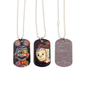 ที่กําหนดเองคุณภาพสูงที่ทันสมัยทองชุบสแตนเลสสร้อยคอโลหะเคลือบเสน่ห์จี้อุปกรณ์เสริมโลหะหัตถกรรม - Product Image 3