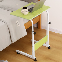 Mesa de escritorio con altura ajustable para ordenador portátil, escritorio con diseño móvil para el hogar