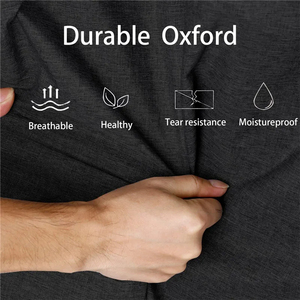 <span class=keywords><strong>Housse</strong></span> de vêtement imperméable en polyester avec fermetures éclair, réutilisable, anti-plis, anti-poussière, résistante à l'usure, pour costumes et vêtements de voyage - Product Image 6
