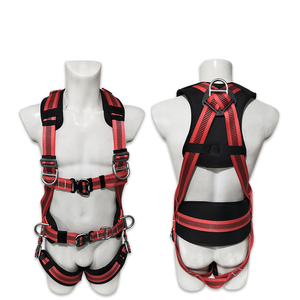 Connecteur complet à insertion rapide anti-chute à haute visibilité pour travailleur de la construction 6 points d'attelage pour les ceintures de sécurité à énergie éolienne - Product Image 2