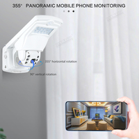 Lampu Jalan Luar Ruangan ALLTOP Solar LED ABS IP65 Tahan Air WiFi Nirkabel Mini 3W 12W 1080P dengan Kamera CCTV