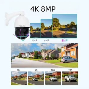 Xcreation Xmeye Pro 4K 20X Zoom 4.5 Inch Vỏ Kim Loại IP65 Chống Thấm Nước Ngoài Trời Camera An Ninh IR Tầm Nhìn Ban Đêm 360 ° Độ Xem - Product Image 4