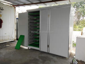 Machine de germination de fourrage d'herbe de <span class=keywords><strong>millet</strong></span> de conteneur hydroponique entièrement fermée | prix de la machine de fabrication de fourrage vert pour animaux - Product Image 6