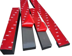 Customized Factory Self-Adhesive Door Foam EPDM Rubber Weather Seals In Factory-Specified Shape