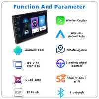 Cheap 9 Inch Double Din Android Car Radio Stereo GPS with Wifi /FM/2USB/AUX/mirror Link/BT Android Car Autoradio GPS