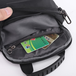 China Manufacture Wholesale <strong>Black</strong> <strong>Mini</strong> Cross Body Messenger <strong>Bag</strong> Men with Water Bottle <strong>Bag</strong> - Product Image 5