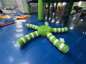 Équipement de plein air <span class=keywords><strong>piscine</strong></span> lac flotteurs jouets flottants gonflables eau escalade multi-ventilateur plateau tournant jouet flottant - Product Image 4