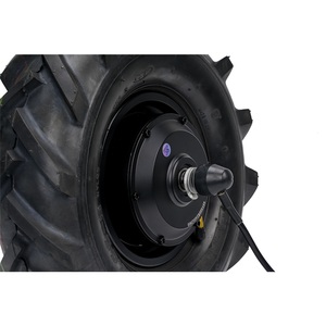 High Torque 230n.m Single Shaft 500w Hub Motor Wheel Motor Brushless Geared Motor for Agriculture - Product Image 3