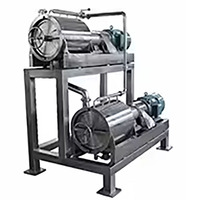 Roestvrijstalen Fruitpuree Groentepulp Makende Machine Mangopulper Tomatenpuree Verwerking Appelmoes Jam Maken Machine