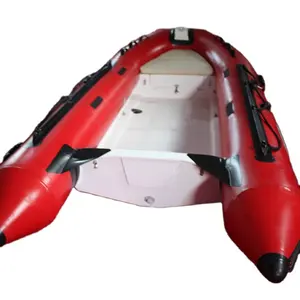2024热销罗纹470批发定制刚性船体Hypalon/pvc充气船玻璃纤维船