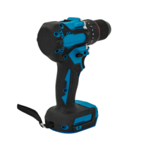 Perceuse à percussion sans fil professionnelle sans balais 21V Lithium-Ion à vitesse variable, mandrin 10mm, pour le bricolage et la construction (DIY & OEM)