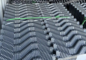 500*500*500มมบล็อกตัวกรองพีวีซีระบายความร้อน500*1000*0.32มมเติมพีวีซีสำหรับขาย - Product Image 5