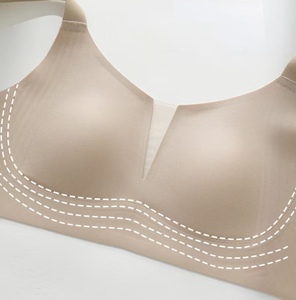 Cộng với kích thước áo ngực thể thao-Sexy sâu V lưới áo ngực không dây với liên kết & thạch Gel | Hỗ trợ cốc đầy đủ & Miếng đệm có thể tháo rời - Product Image 6