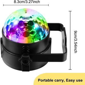 Sound Activated Party <b>Lights</b> With Remote Control Dj Lighting, Disco Ball <b>Strobe</b> Lamp 7 Modes Stage <b>Light</b> Dance Parties - Product Image 2