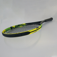 Raquette de tennis personnalisée de 27 pouces en fibre de carbone de haute qualité, intégrée au polyester, flexible, légère, ajustement universel, marque ODM OEM