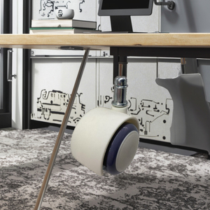 Hochwertige Moderne 50mm Nylon-Möbelrollen Drehbare Bürostuhlbeine für Wohnzimmer - Product Image 3