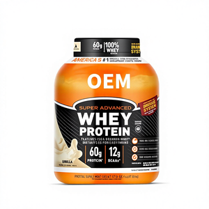 Proteína de Suero de Leche Explosiva de <span class=keywords><strong>Amazon</strong></span>, Proteína en Polvo Instantánea de 1.76 kg, Proteína de Fitness Personalizada OEM - Product Image 5