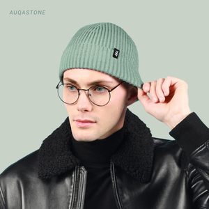 Ribbed Fisherman Beanie Slouchy Knit Skull Cap Warm <b>Winter</b> <b>Hat</b> For <b>Men</b> Women Unisex Adult Casual Ski Cap 100% Acrylic - Product Image 6