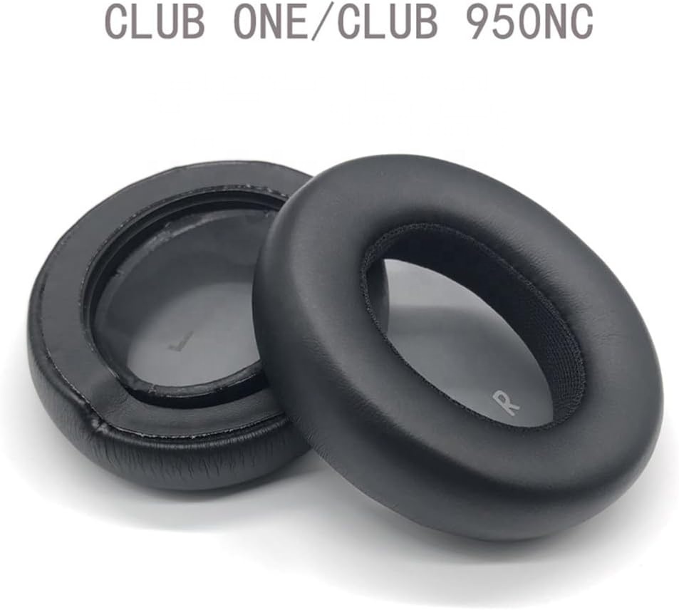 Levigo Protein Leather Replacement Ear Pads Noise Isolating Memory Sponge Ear Pads Compatible with JBL CLUB 950NC/900/CLUB ONE, Comfortable Earcups Repair Parts (JBL CLUB 950NC/900