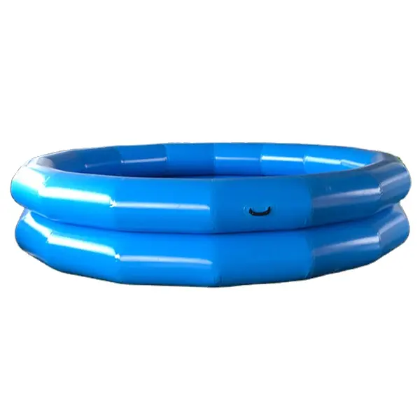 SUNWAY Große Ringe Runde aufblasbare Schwimmbad Schwimmende Schale Bewegliche Kunststoff-Familien pools zum Verkauf