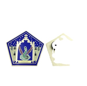 Prix de gros d'usine en alliage de Zinc Offre Spéciale émail dur graveleux insigne de chat personnalisé avec embrayages papillon - Product Image 3