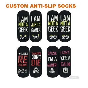 Sifot Wholesale Design Your Own Cotton Printed Compression Tube Socks Men Women Custom Logo Sports Anti Slip Socks