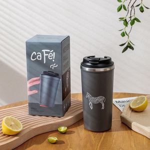 New Fashion Reusable Mugs Double Wall Stainless Steel Suction Never Fall Over Coffee Mug Custom Logo - Product Image 1
