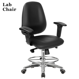 ESD chống tĩnh PU j99f da phòng thí nghiệm ghế bụi-miễn phí hội thảo Lift xoay Rocking tính năng cho trường học hiện đại sử dụng kho - Product Image 1