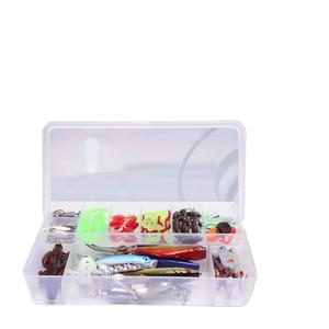 Lot de 120 leurres souples artificiels pour eau salée et eau douce, leurres souples à paillettes pour gros poissons, leurres souples à tête plombée - Product Image 2